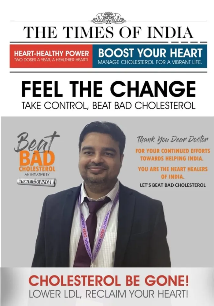 Dr. Ankur Gautam featured in The Times of India